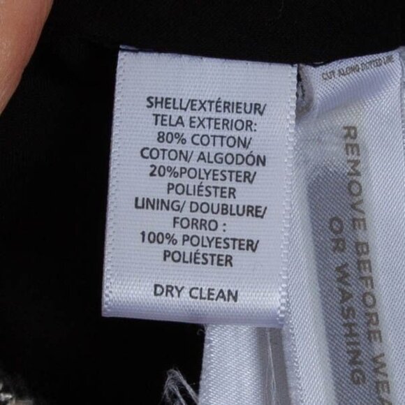 Loft Womens Double Breasted Tweed Blazer Size 0 Black White Preppy Office Work - Picture 6 of 10